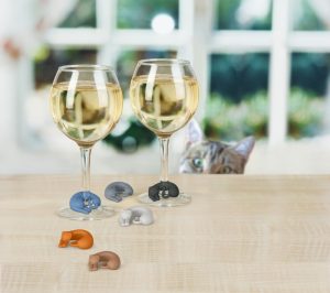 Kitty Wine Markers- 6 stuks-1118