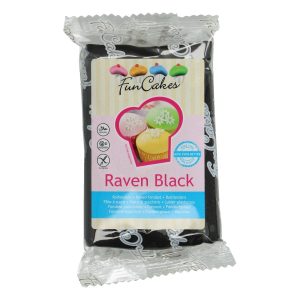 Fondant Raven Black 250 gram-0