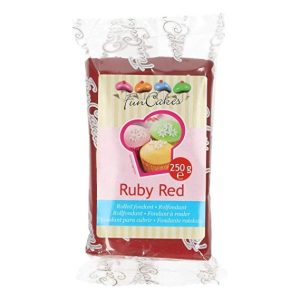 Fondant Ruby Red 250 gram-0