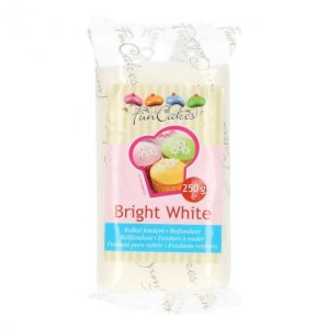Fondant Bright White 250 gram-0