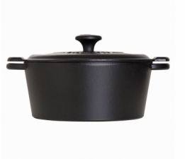 Fontignac Braadpan Ovaal 29cm Zwart-4236