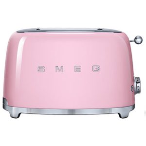 Smeg Broodrooster 4 x 2 Roze-0