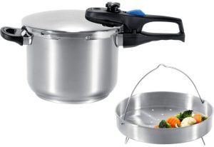 ELO Snelkookpan met inzet Praktika Plus XL - 6 Liter-0