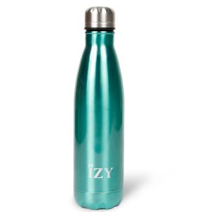 IZY thermosfles 500ML Chroom - Blauw-0