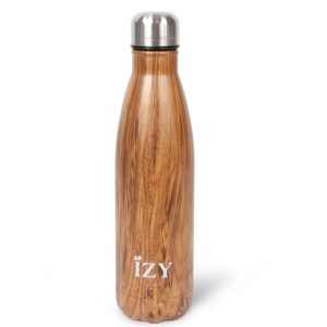 IZY thermosfles 500ML Design - Bruin-0