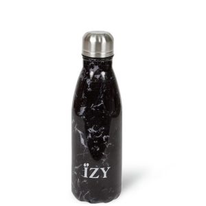 IZY thermosfles 350ML Marble - Black-0