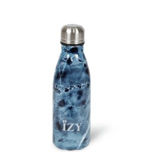 IZY thermosfles 350ML Marble - Blue-0
