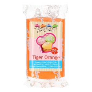 Fondant Tiger Orange 250 gram -0