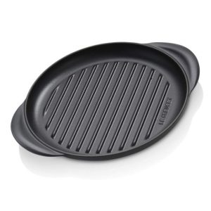Le Creuset grill rond ø 25 cm gietijzer zwart -0