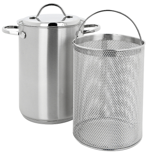 Demeyere Resto Asperge-/ Pastapan 16 cm -0