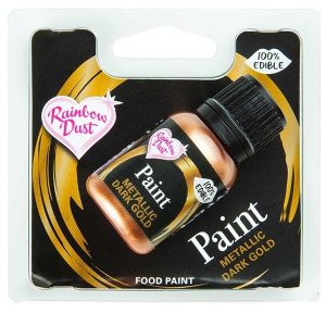 RD Metallic Food Paint Dark Gold -0