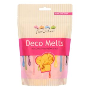 Funcakes Deco Melts - Geel-0