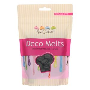 Funcakes Deco Melts - Zwart -0