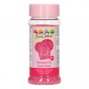 Funcakes Sprinkles Donkerroze -0