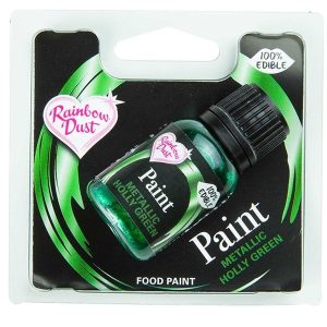 RD Metallic Food Paint Holly Green -0