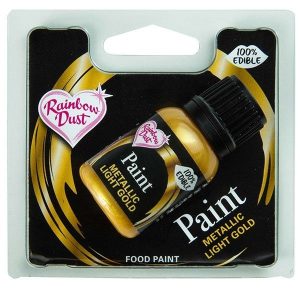 RD Metallic Food Paint Light Gold -0