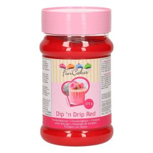 Funcakes Drip n Dip Rood-0