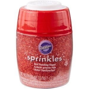 Wilton Sanding Sugar Rood -0