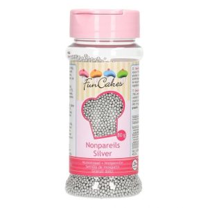 Funcakes Sprinkles Zilver-0